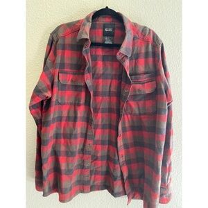 511 Tactical Flannel Button Down Men’s Size Large